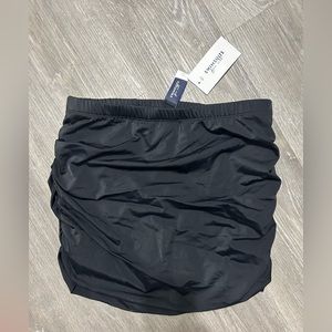 High waisted swim skirt